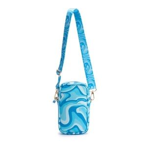 SKINNYDIP LONDON Women's Danni Mini Phone Crossbody Bag Blue NWT